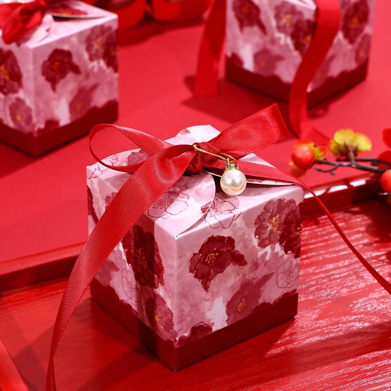 Luxury Bags Made In China - Bruiloftviering handzame luxe doos snoepzakje elegante