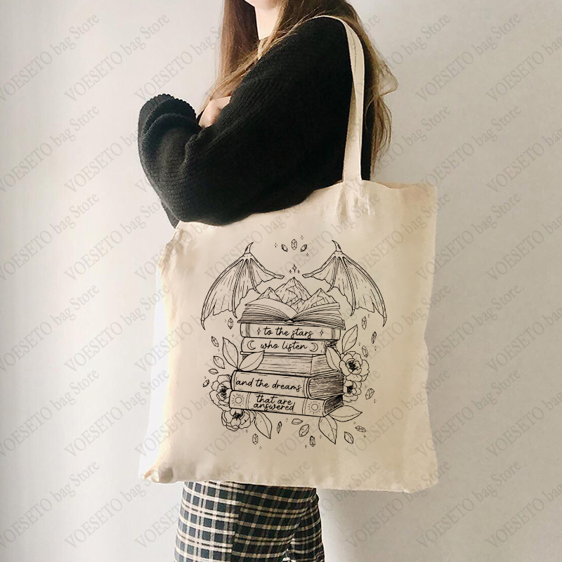 Luxury Tote Bags With Zipper - SJM Night Court Luxe draagtas De