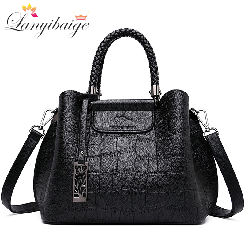 Luxury Bags Without Logo - Echt Lederen Handtassen Voor Vrouwen Handgebreide