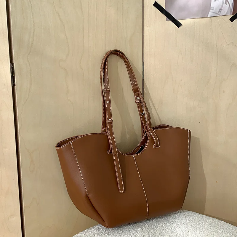 Luxury Tote Bags With Zipper - Vintage Dames Handtas Grote Capaciteit Draagbare