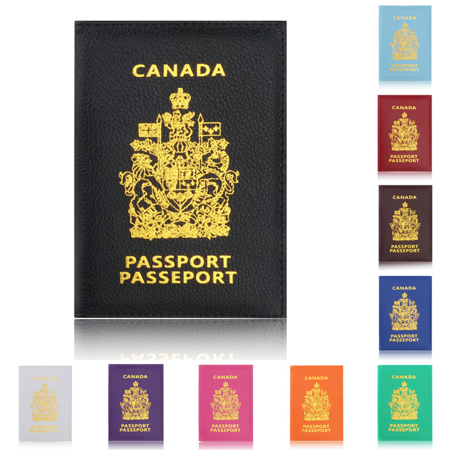 Luxury Bags Canada - Canada paspoorthouder beschermer portemonnee visitekaartje zachte