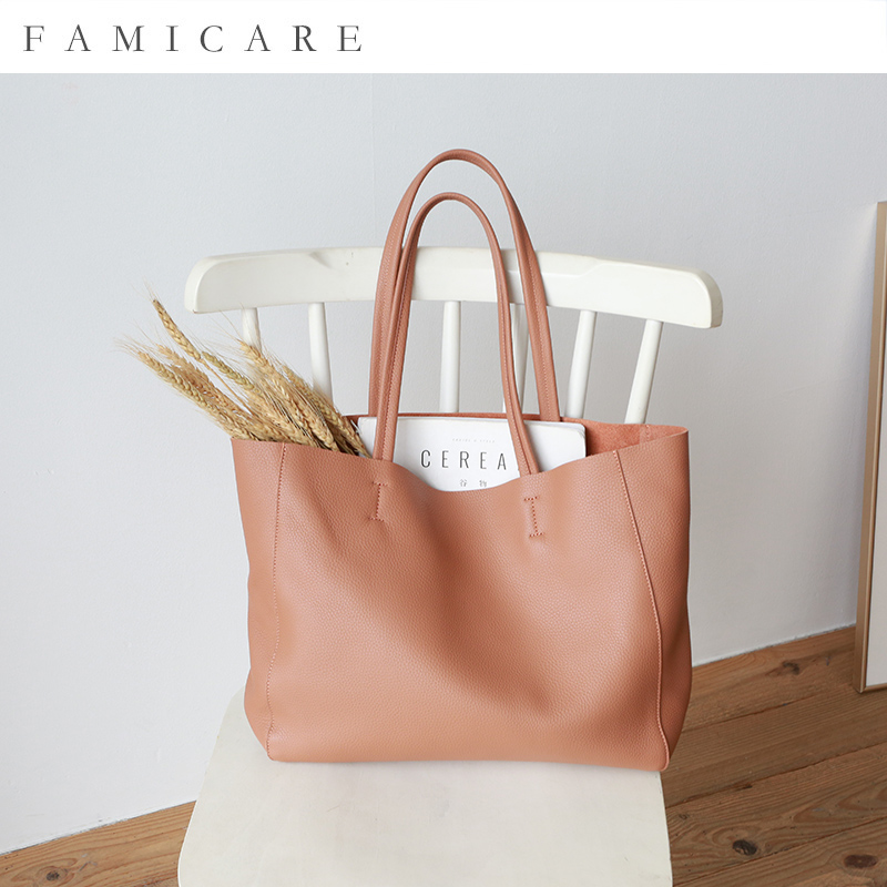 Luxury Tote Bags With Zipper - Vrouwen Draagtas Luxe Echt Lederen Handtas
