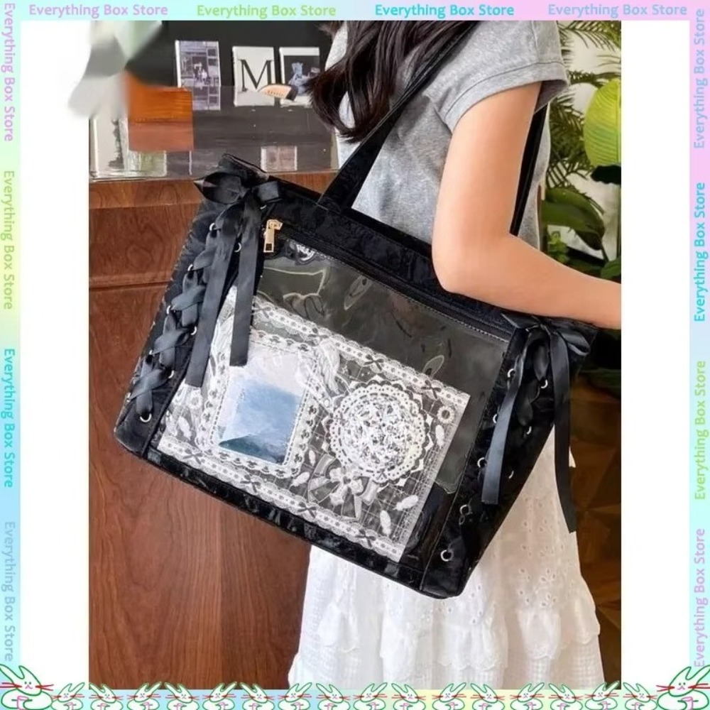 Luxury Tote Bags With Zipper - Veelzijdige mode-lint Itabag grote capaciteit grote