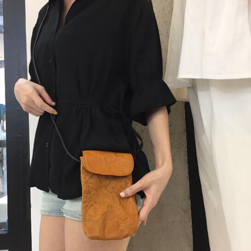 Luxury Bags In Japan - Echt Leer Mobiele Telefoon Tas Plantaardig