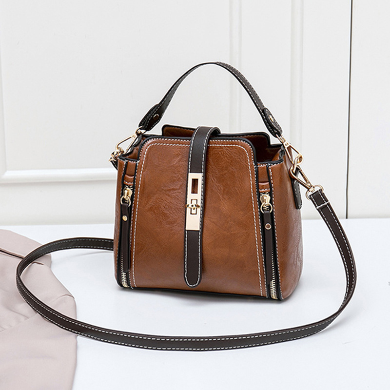 Luxury Bags Without Logo - Nieuwe collectie PU lederen emmer schoudertassen