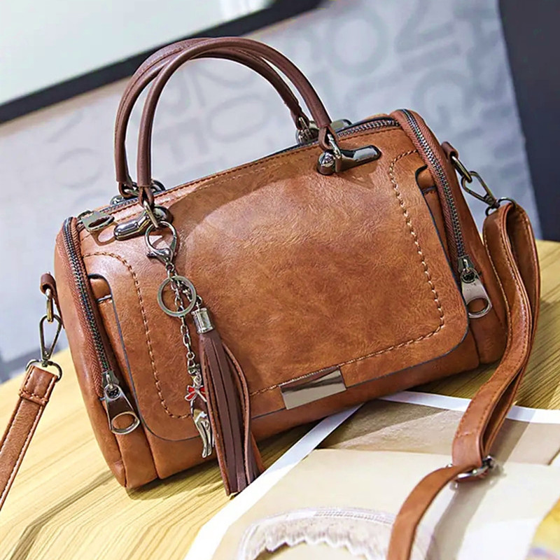 Luxury Bags Without Logo - Yogodlns Handtas Met Kwastjes, Schoudertas Voor