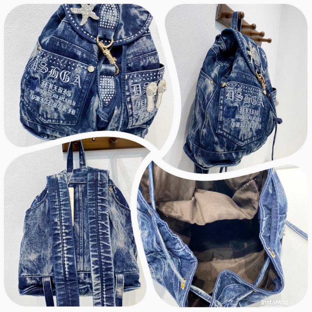 iPinee Luxe Denim Vrouwen Rugz - Luxury Bags Denim recensie en prijs