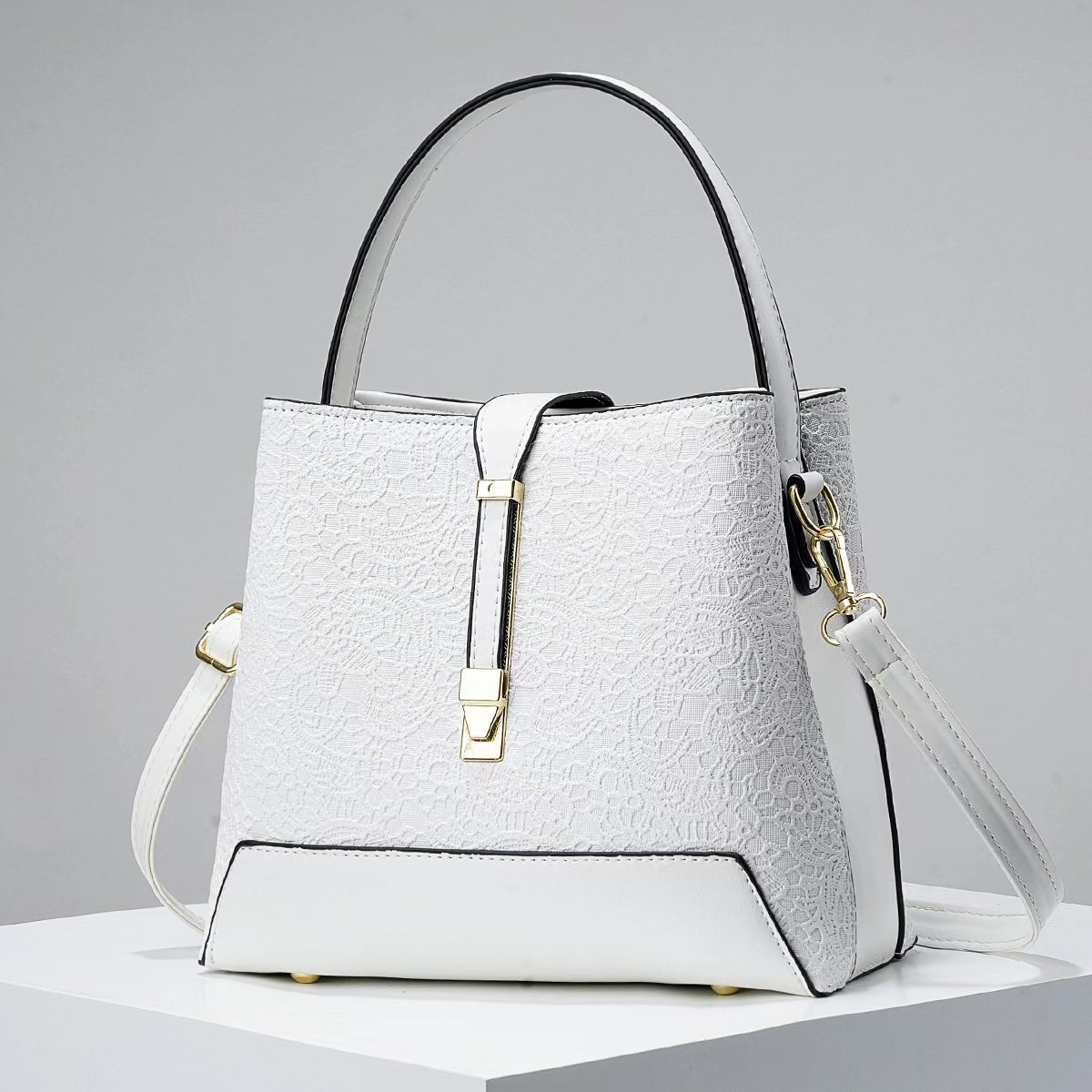 Nieuwe luxe draagtas lederen s - Luxury Tote Bags With Zipper recensie en prijs