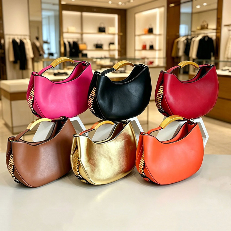 Halvemaanvormige dames handtas - Luxury Tote Bags With Zipper recensie en prijs