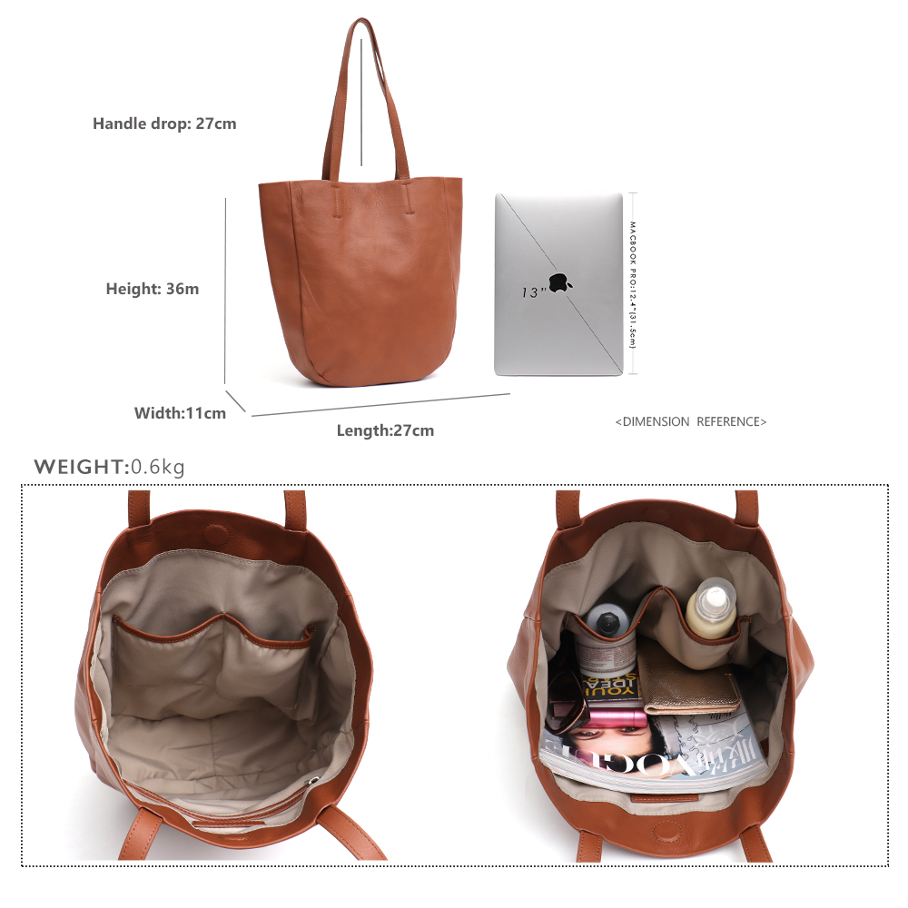 Sc Luxe Italiaanse Echt Leer V - Luxury Tote Bags With Zipper recensie en prijs