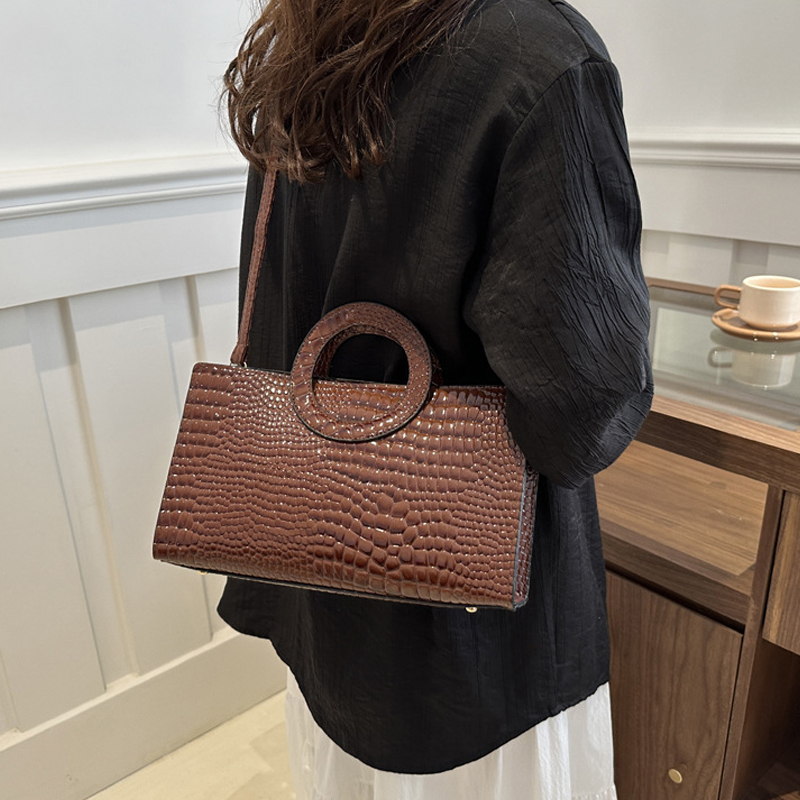 Dames krokodilpatroon PU leder - Luxury Bags Without Logo recensie en prijs