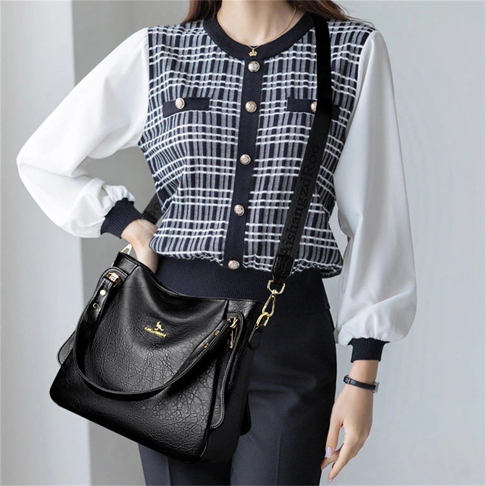 Echt Merk Zacht Leer Top-handv - Luxury Bags Without Logo recensie en prijs
