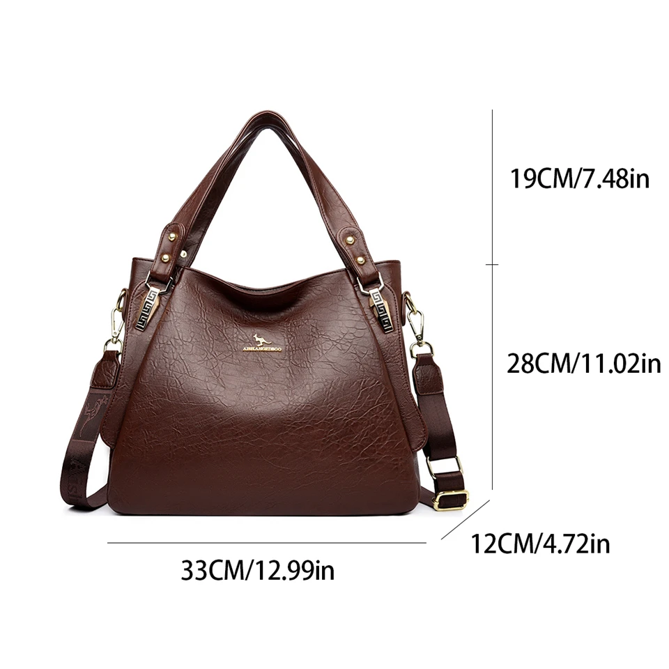 Echt Merk Zacht Leer Top-handv - Luxury Bags Without Logo recensie en prijs