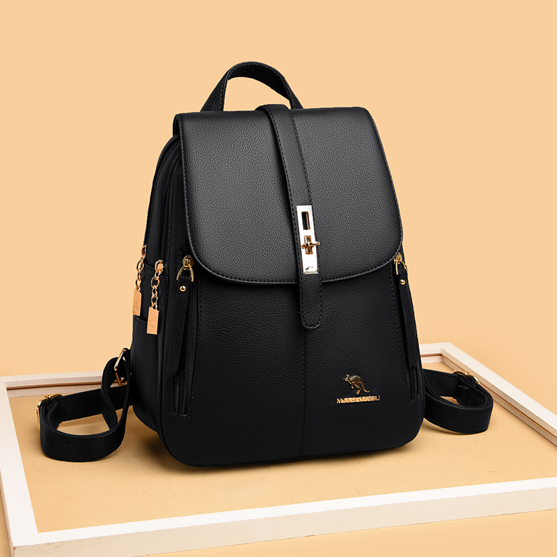 Luxe Vrouwen Lederen Rugzakken - Luxury Tote Bags With Zipper recensie en prijs