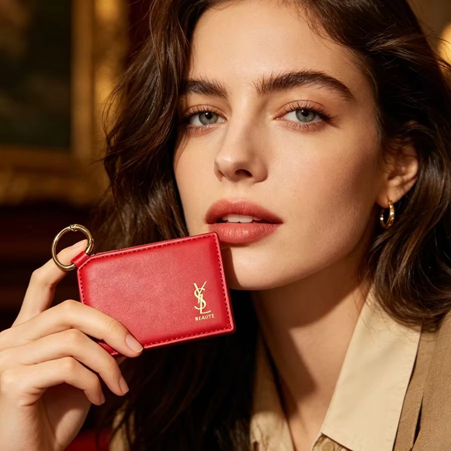 YSL Rode Lederen Vierkante Min - Luxury Designer Bags Ysl recensie en prijs