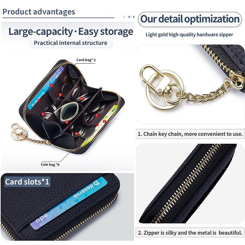 Echt leer Luxe creditcardhoude - Luxury Bags Made In China recensie en prijs