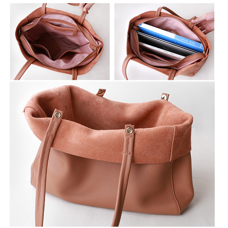 Vrouwen Draagtas Luxe Echt Led - Luxury Tote Bags With Zipper recensie en prijs